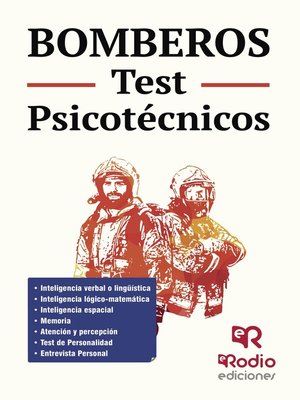cover image of Bomberos. Test Psicotécnicos